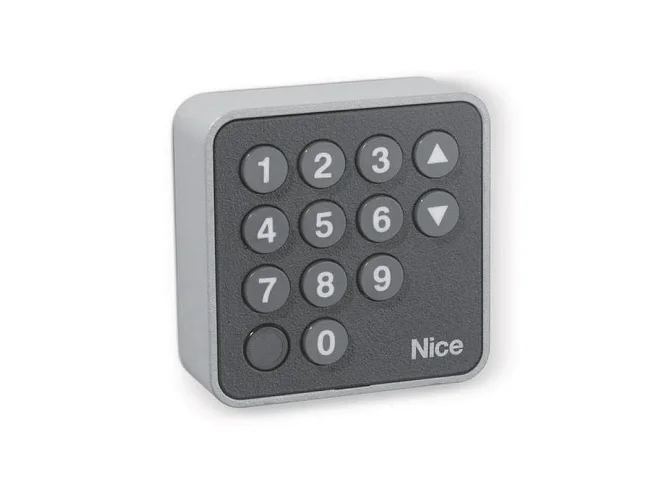 NICE Tastiera Numerica Da Esterno Parete Via Radio 3 Combinazioni NICE WIRELESS EDSWG