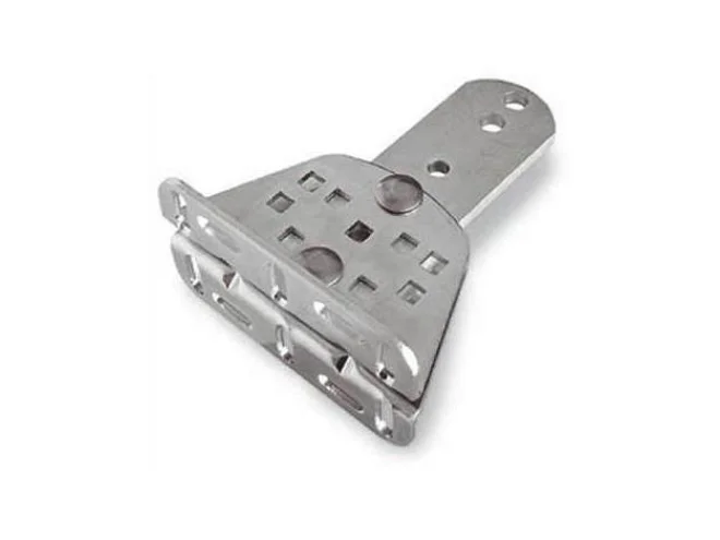 NICE NICE PLA15 Staffa Anteriore Regolabile Da Avvitare Per Cancelli a Battente