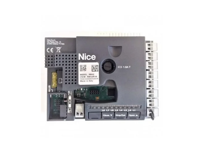 NICE NICE RBA3 SPRBA3R10 Scheda Quadro Centrale Di Comando Ricambio Per ROBUS RUN 400 600 1000 1000P 1500