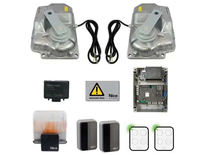 NICE NICE MFAB3024BDKCE Kit Automazione Cancelli A Battente Ante 3 M 24 Vdc M-FABKIT