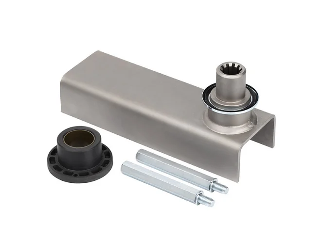 FAAC FAAC 490187 Kit Scarpetta Saldata Saldatura UNI ISO Sotto Anta Per S800 Saldata