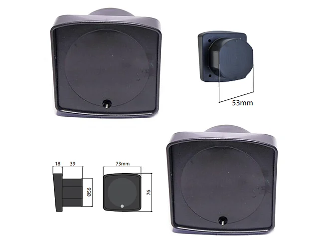 KOPEN Coppia Di Fotocellula Da Incasso 12V 24V 15MT Compatibile FAAC Fotoswitch Per Cancello Universale BIG1F-INI