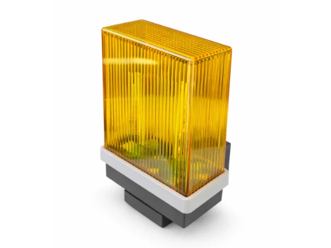 KOPEN Lampeggiante Lampeggiatore 12V 24V 230V Per Cancello Garage Con Supporto Da Parete