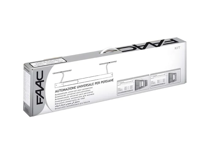 FAAC FAAC N2D AUTO KIT 105775 Automazione Universale Per Persiane 1 / 2 Ante Bianco