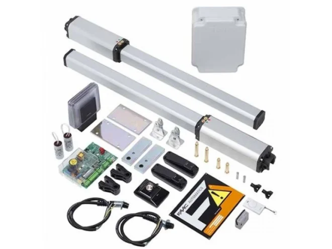 FAAC FAAC LEADER KIT 105633445 Automazione Cancello Battenti Idraulico 1,8mt Per Anta