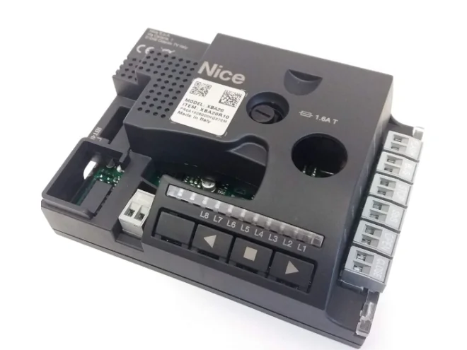 NICE NICE SPXBA20 XBA20 Centrale Scheda Quadro Di Comando Ricambio Sbar SBARR10 24v