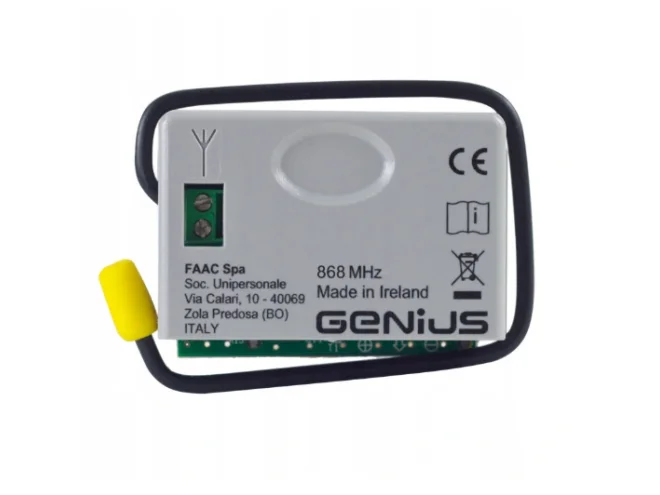 GENIUS GENIUS 6100347 Modulo Ricevente Ricevitore 3Pin Rqfz 868 Mhz Per KILO