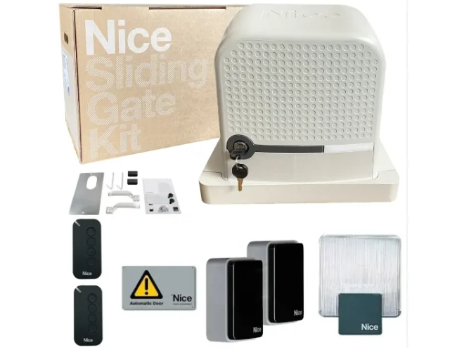 NICE Kit per lautomazione di un cancello scorrevole fino a 800 kg.