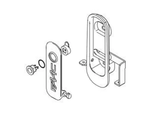 FAAC FAAC 63000708 Gruppo Leva Sblocco Per C721 24v Cyclo Rapid Ricambio