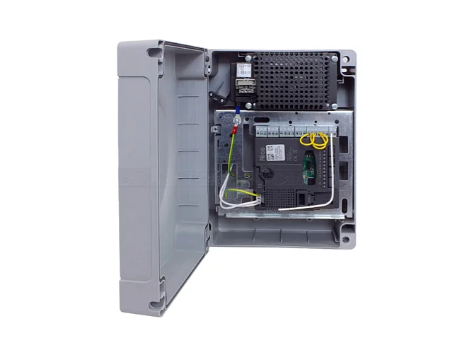 NICE NICE MC424L Centrale Quadro Scheda Di Comando Con Box Per Wingo 24V Cancelli Battente