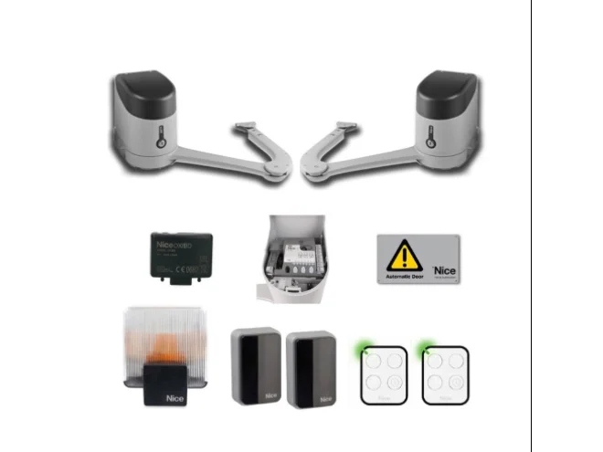 NICE NICE HYKEBDKCE HYKE BD 24v Kit Per Cancelli 2 Ante a Battente Fino a 3,5 MT