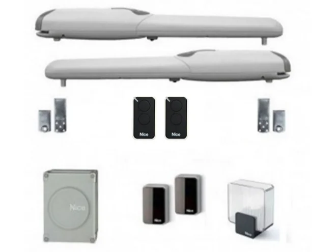 NICE NICE WINGO4BDKCE Kit Automazione Per Cancello Battente Motore WG4000 Wingo 230V