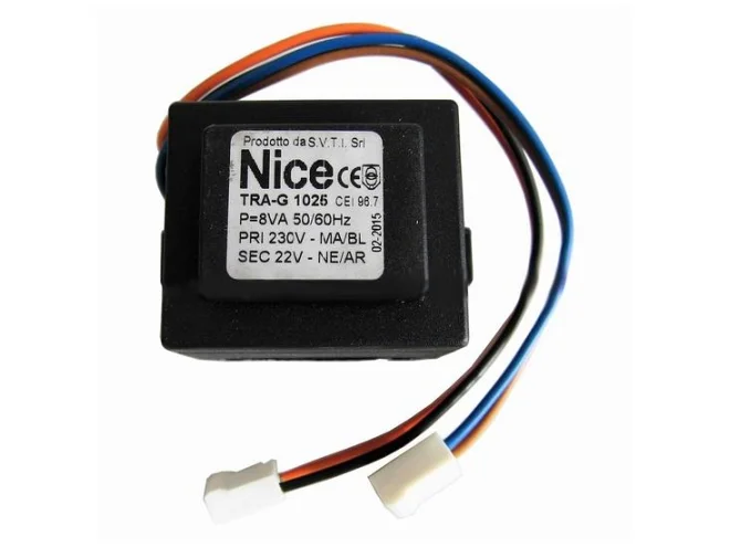 NICE NICE TRA-G.1025 Trasformatore 220V 21V 8Va Per ROBO 1000 THOR 1551 Ricambio