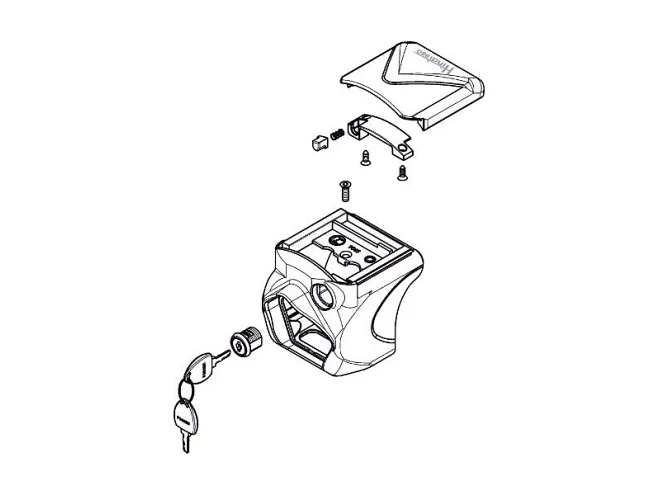 FADINI FADINI 87152 Chiavi Carter Valvola e Cassetto Scorrevole Hindi 880 Evo Ricambio