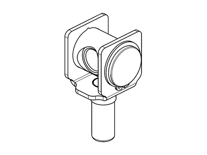 FADINI FADINI 43090 Forcella Completa Di Art. 34-35-36 Per Dardo 424 / 430 Ricambio