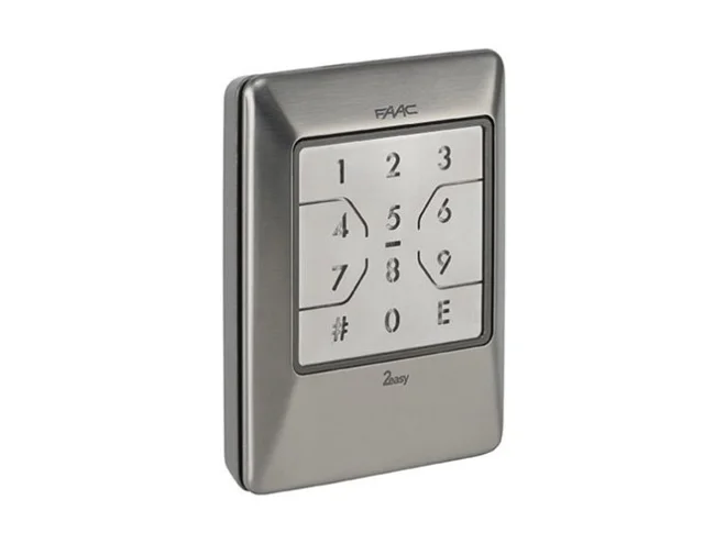 FAAC FAAC 404037 XKP W 433 Acciaio INOX Tastiera Numerica Radio Wireless 433 Mhz