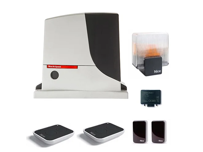 NICE NICE RB500HSKCE Kit Bidirezionale Per Cancelli Scorrevoli ROBUS 500 HS