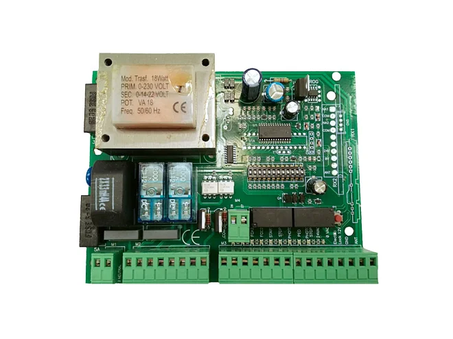 KOPEN AUTUN2R Centralina Centrale Scheda Quadro Comando Per 1 / 2 Motori 230V Cancello