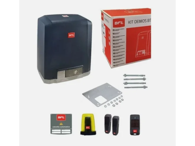 BFT BFT DEIMOS BT B400 2618183 Kit Automazione 24V 400 Kg Per Cancelli Scorrevoli