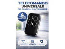 KOPEN Telecomando Cancello Universale Multifrequenza con Auto Scan Rolling Code Fisso