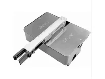 FAAC FAAC 490110 Cassetta Cassa Fondazione Acciaio Inox Motore 770N 770 Leva Sblocco