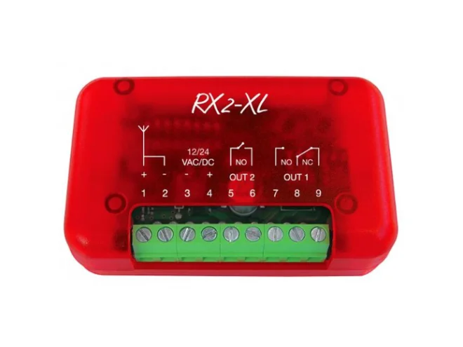 Nologo NOLOGO RX2-XL Ricevente Radio Ricevitore 2 Ch Universale Compatibile 433.92 Mhz