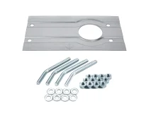 FAAC FAAC 63001325 Piastra e Zanche Per Motore C720 C721 Cyclo Rapid Ricambio