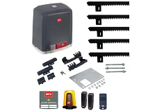 BFT BFT DEIMOS ULTRA BT B400 R925364 2618200 Kit Con 4 MT Cremagliera 24V Per Cancelli Scorrevoli 400 Kg