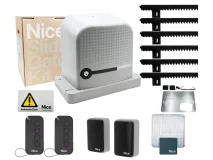 NICE NICE RBS600BDKCE Kit Con 6 MT Cremagliera Automazione Per Cancelli Scorrevoli ROBUS RBS 600 600kg 24v