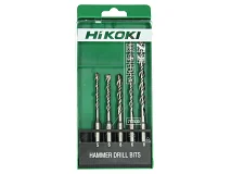 Hikoki Hikoki 782530 Kit Punte SDS-Plus (5 pezzi) 5/6/8 x 110 mm 6/8 x 160 mm