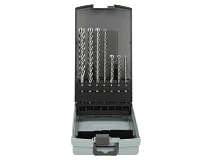 Hikoki Hikoki 783391 Kit Punte SDS-Pluscon placchetta monoblocco 4 taglienti (7 pezzi) 5/6/8 x 115 mm 6/8/10/12 x 165 mm