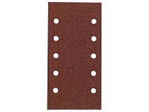 Hikoki Hikoki 753066 10 fogli abrasivi 115x230mm P150, fissaggio autoaderente, rossi