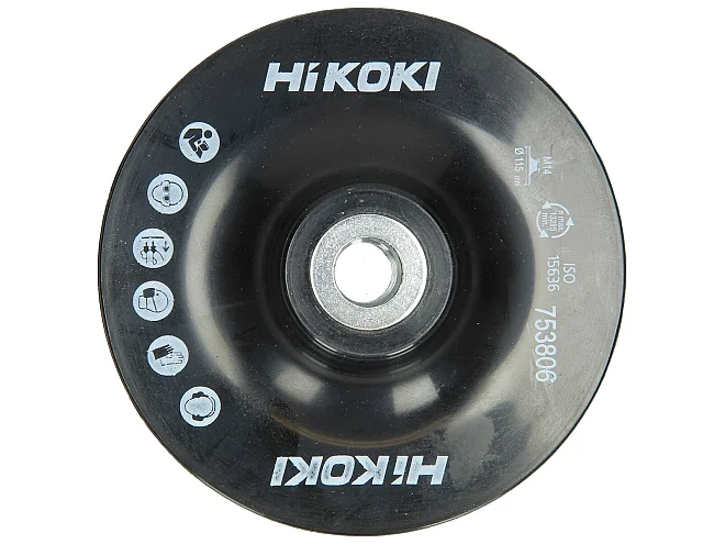Hikoki Hikoki 753809 Platorello 180xm14 nero ISO 15636