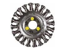 Hikoki Hikoki 751305 Spazzola metallica a tazza 115x0,5 mm, filo ritorto, inox