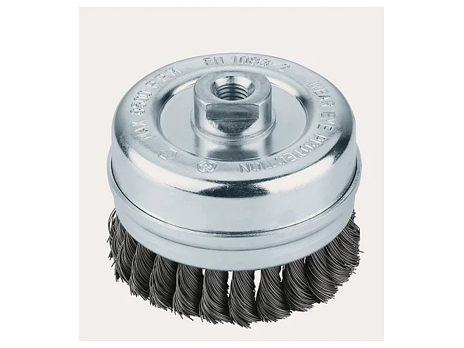 Hikoki Hikoki 751309 Spazzola a tazza 110x0,5 mm/M14 filo di acciaio, ritorto