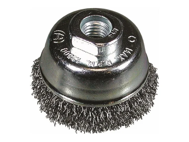 Hikoki Hikoki 751312 Spazzola a tazza 75x0,3 mm/M14 filo di acciaio, ondulato