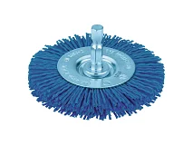 Hikoki Hikoki 751329 Spazzola circolare 75 mm/esagono 1/4'', grana grittyflex blu 180