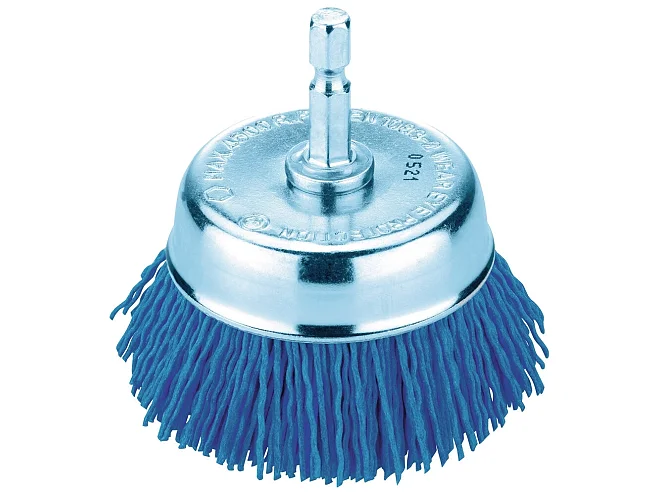 Hikoki Hikoki 751331 Spazzola a tazza 75 mm/esagono 1/4'', grana grittyflex blu 180