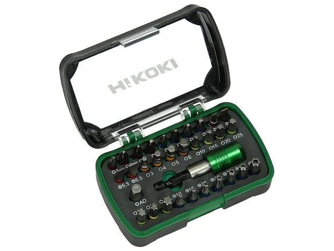 Hikoki Hikoki 750363 Box inserti 1/4'', 32 pezzi, 25mm