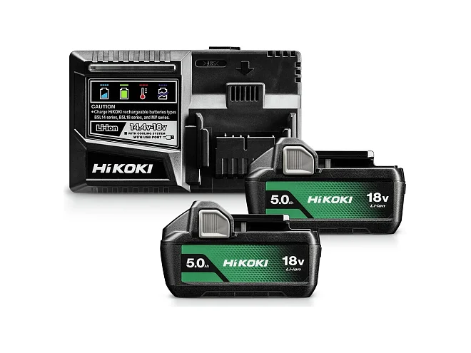 Hikoki Hikoki UC18YSL3WKZ Caricabatteria rapido per batterie 14,4 V - 18 V