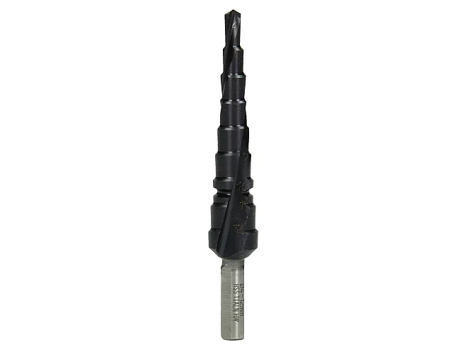Hikoki Hikoki 780101 Frese a gradino a spirale in HSS rivestite TiAlN 4 - 12 mm