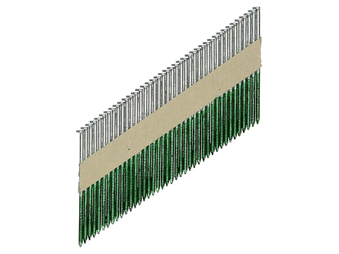 Hikoki Hikoki 753616 2500 chiodi a stecca 34° a mezza testa 3,1 x 90 mm, gambo anellato, MHD