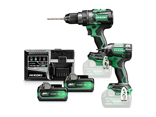 Hikoki Hikoki KC18DCWBZ Kit combinato a batteria