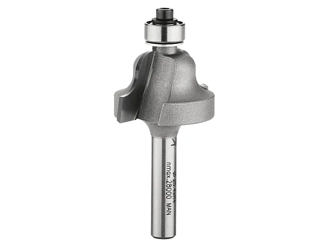 Hikoki Hikoki 754024 Fresa per modanature romane 6 mm con cuscinetto a sfere 25,4x54x4
