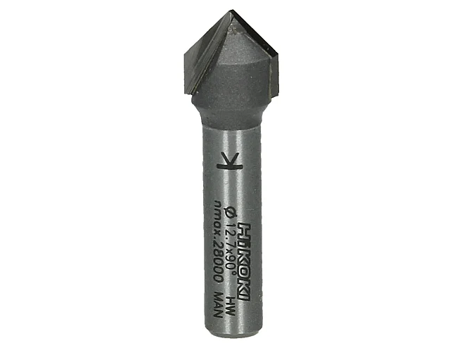 Hikoki Hikoki 754088 Fresa per scanalature a V 8 mm 12,7x44x90