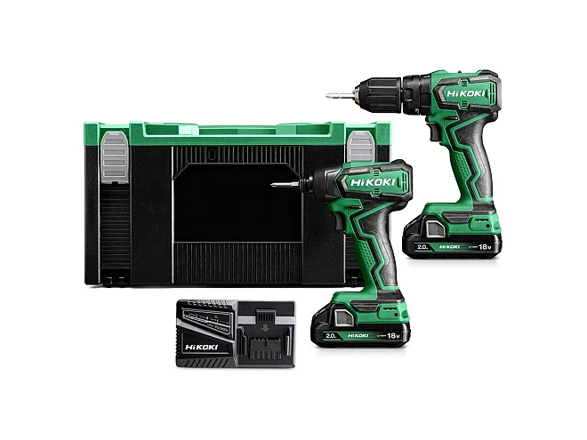 Hikoki Hikoki KC18DDWGZ Kit combinato a batteria
