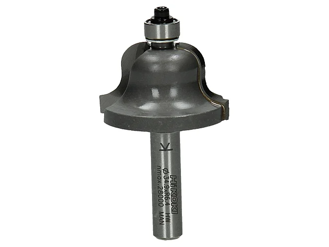 Hikoki Hikoki 754097 Fresa per modanature romane 8 mm con cuscinetto a sfere 34,9x61,5x6,3