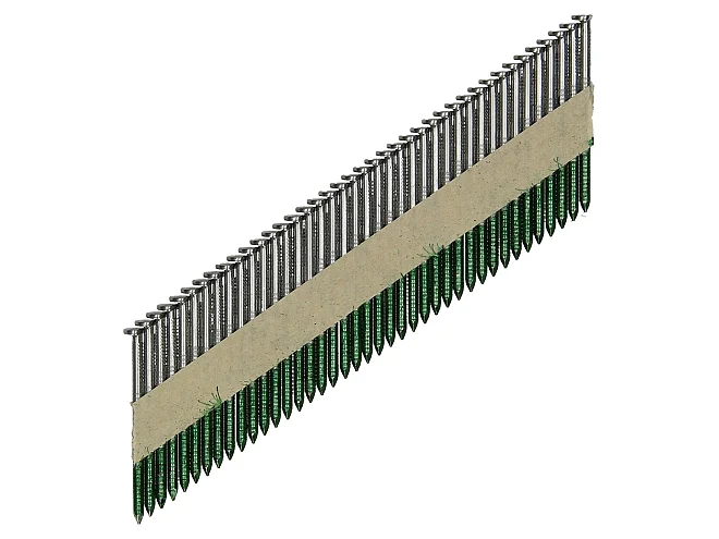Hikoki Hikoki 753632 3000 chiodi a stecca 34° a mezza testa 2,8 x 55 mm, gambo anellato, lucidi