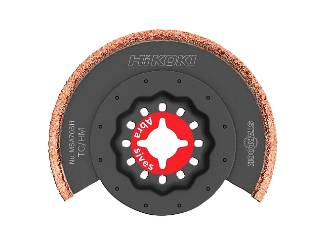 Hikoki Hikoki 782760 Lama per multifunzione abrasivi TC STARLOCK MSA70SH