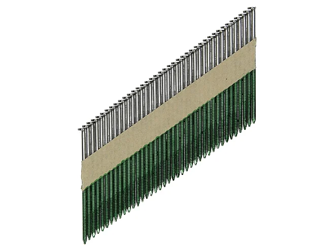 Hikoki Hikoki 753634 2500 chiodi a stecca 34° a mezza testa 2,8 x 75 mm, gambo anellato, lucidi